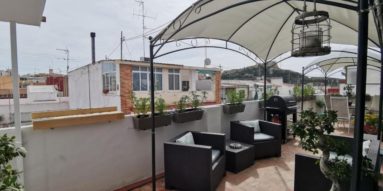 Amazing Penthouse With Views To The Castle Leilighet Alicante Eksteriør bilde